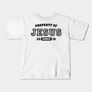 Property of Jesus since 2019 Kids T-Shirt